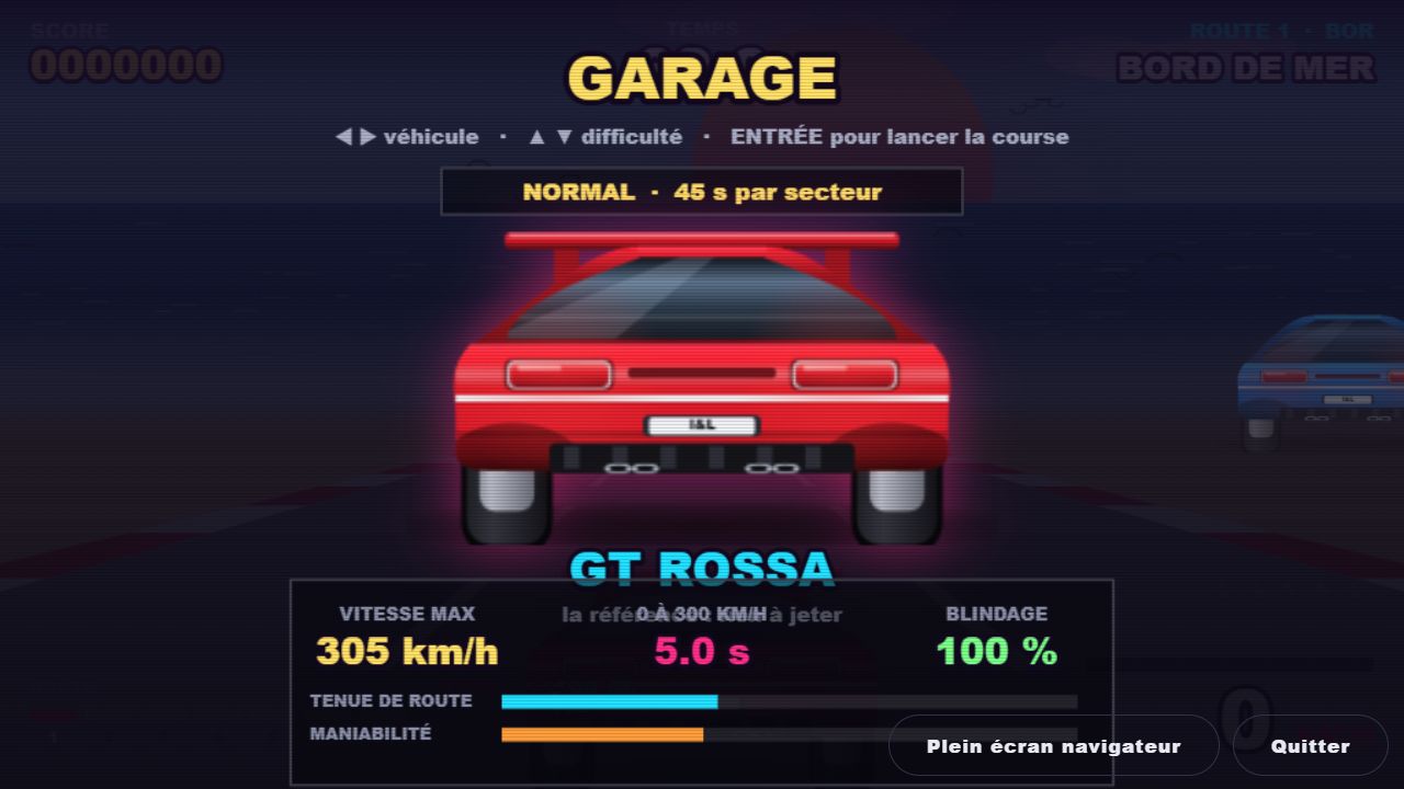 OUT RACER — capture 2